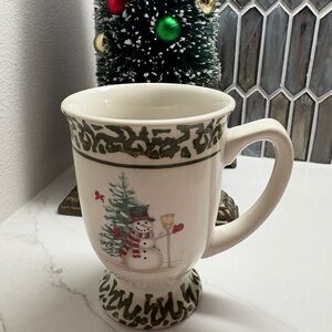 Vintage Snowman Holiday Mug
